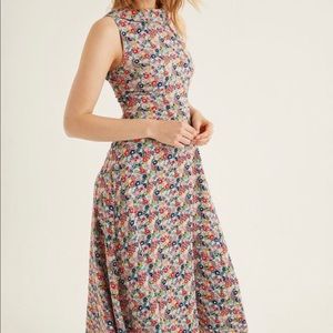Boden Clarissa Midi Dress, size 4, Floral